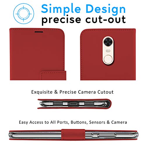 N NEWTOP Cover Compatibile per Xiaomi Redmi 5