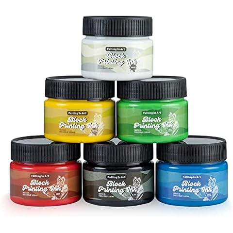 Falling in Art Water-Soluble Block Printing Ink Set Cover
