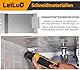 LEILUO Oszillierende Multitool Sägeblätter 6er Pack Diamant Multifunktionswerkzeug Klingen Set für Fugenentfernung Passend für DeWalt Milwaukee Makita Ryobi und mehr