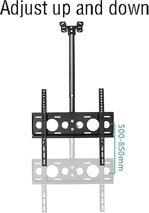 TV Stand TV, Adjustable Height Full Motion 360°Rotation Ceiling TV Mount, Tilt Swivel TV Bracket For 32-60inch Screen Display TV Mount TV S
