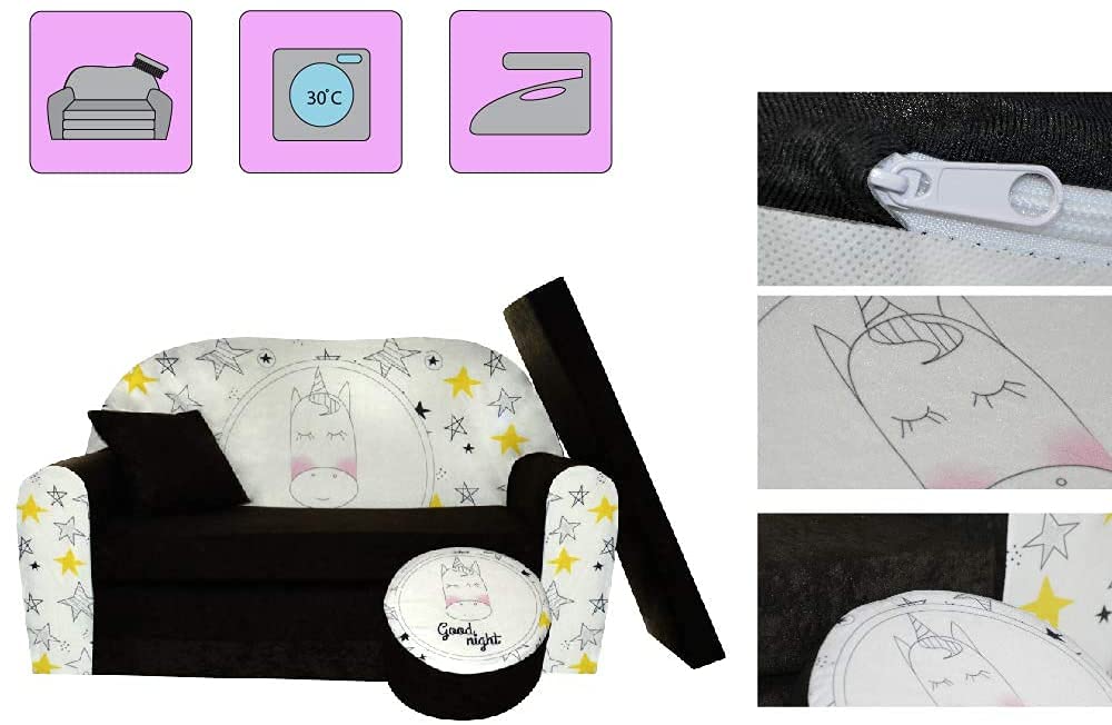 Babybett Bett Kinderbank Schreibtisch 60x120 cm (4in1) Holz/Grün Occa | Maisons du Monde