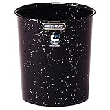 サンコープラスチック ゴミ箱 クリーンダスト 丸小 ブラック 約4.4L