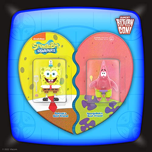 Spongebob Squarepants: Spongebob & Patrick Con Exclusive Reaction Figure #TOP5