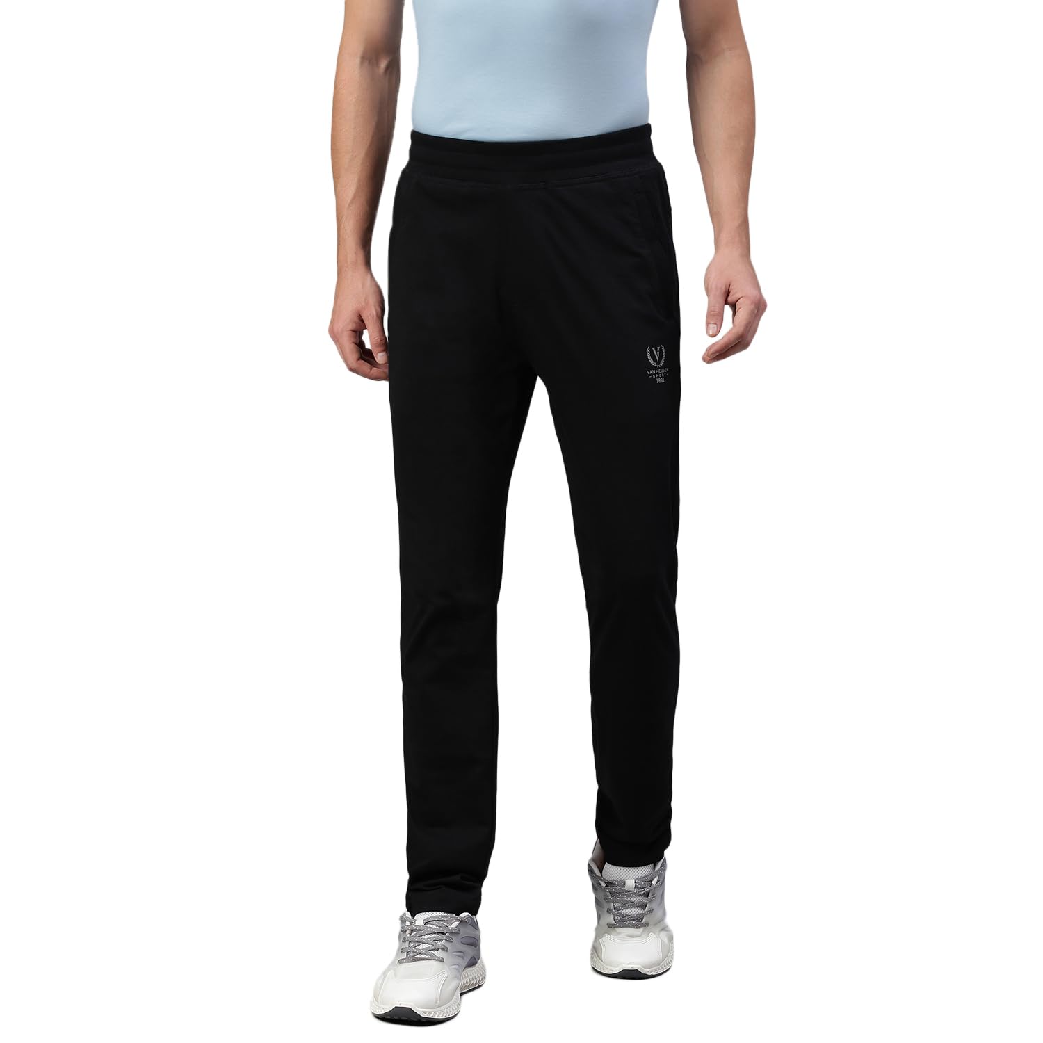 van heusen Men's Regular Fit Mid Rise Track Pant-picture-27