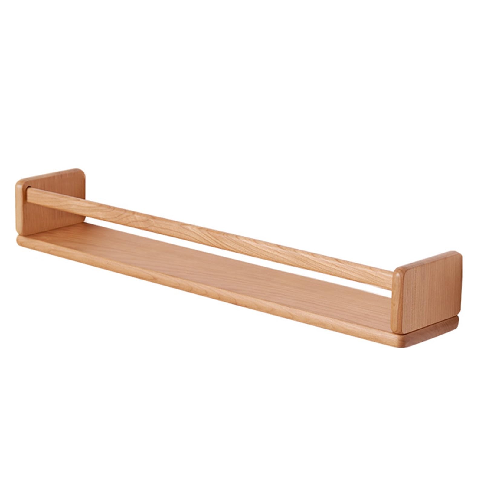 Jkjzsalj Color1 Magazine Rack Magazine Stand Wall Mount Magazine Rack Display Stand,Wooden Portable Brochure Stand Catalog/Literature Rack,Safey Bookshelf For Office Home Kids Room,-Length 70Cm/27.6Inch