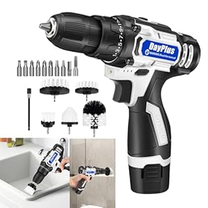 VickyHome 2-in-1 Kombi-Bohrer Reinigungsset