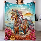 Photo Gallery llxxhh horse coperta fluffy di alta qualità, plaid morbida e confortevole coperta pelosa per divano, copriletto 100×130cm Photo Gallery llxxhh horse coperta fluffy di alta qualità, plaid morbida e confortevole coperta pelosa per divano, copriletto 100×130cm