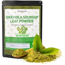 HERBALISTA - 16oz 453g Pure Soursop Leaf Powder - 100% Natural Graviola Hoja de Guanabana | Gluten-Free, Sugar-Free, Vegan, No Additives | Premium Quality, Product of Mexico