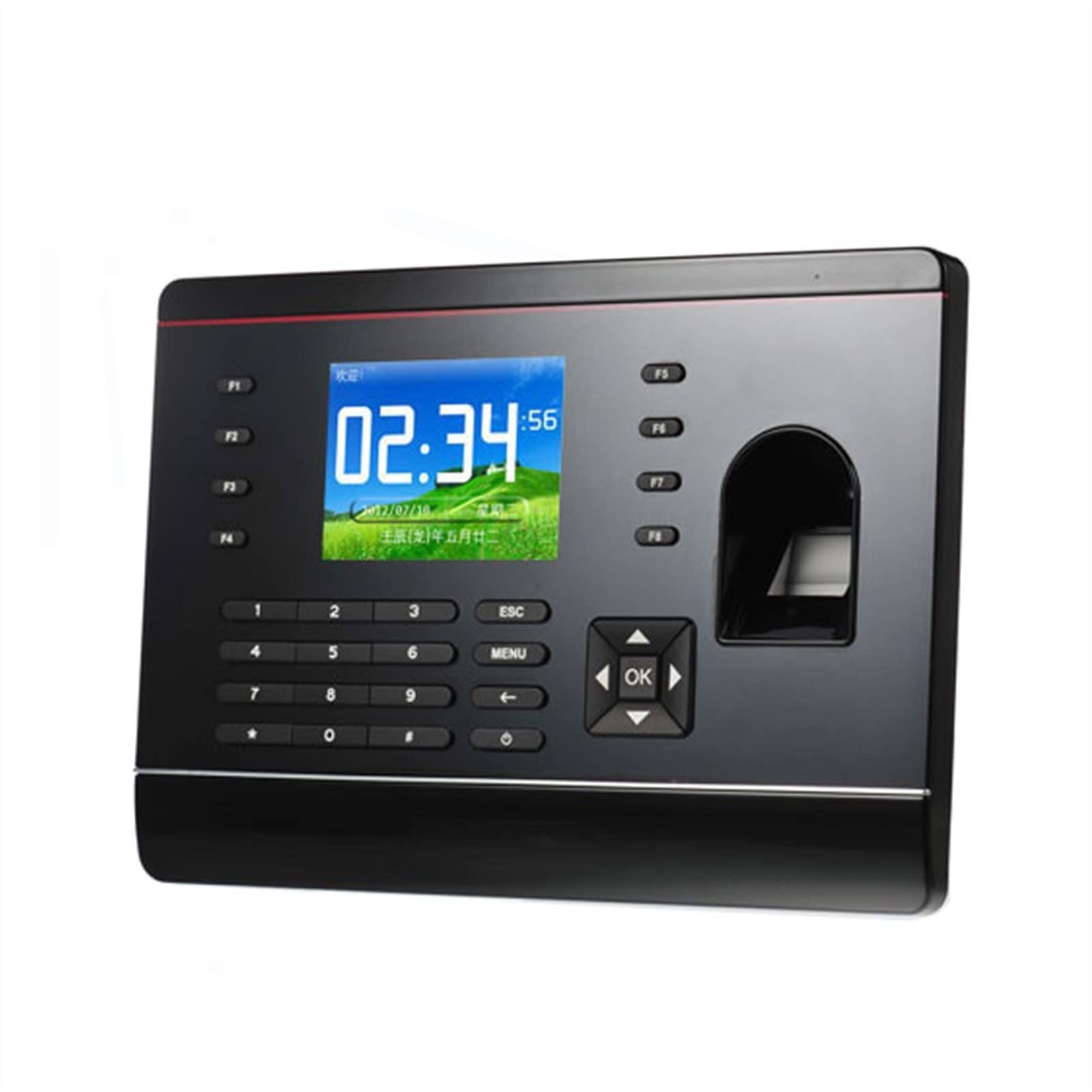 Máquina Biométrica De Control De Asistencia De Empleados A-C061 Servicio En La Nube P2P Huella Digital Y Tarjeta RFID Reloj De Tiempo De Asistencia Registro De Tiempo De,