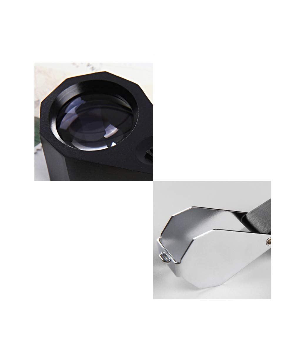 Lenti di ingrandimento, Lenti di ingrandimento per Hobby educativi, Lente d'Ingrandimento 10X, 20X, 30X, Lente d'Ingrandimento con Luce a LED, Lente d'Ingrandimento con