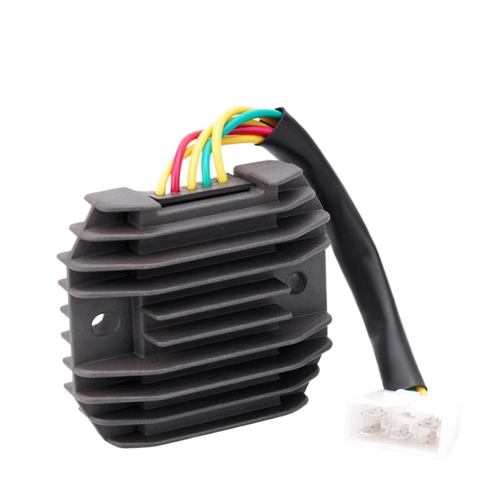 Motorcycle Voltage Regulator Rectifier 4JH-81960-01-00 Compatible With Yamaha YZFR1 FZ1 FZ6R FZR600RR XVS650 Drag XP500 XJ6N XP530