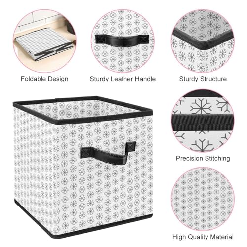 Cube de rangement flocon de neige pour optimiser un placard encombré de vêtements