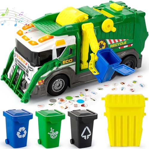 Large Smart Waste-Sorting Garbage Truck