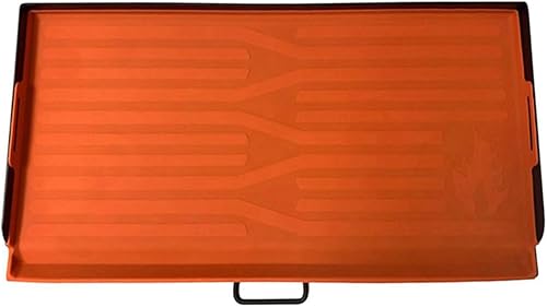 Funda de silicona para parrilla compatible con Camp Chef 2 quemadores, accesorio de plancha para freír - Cobertura completa de 32 pulgadas,