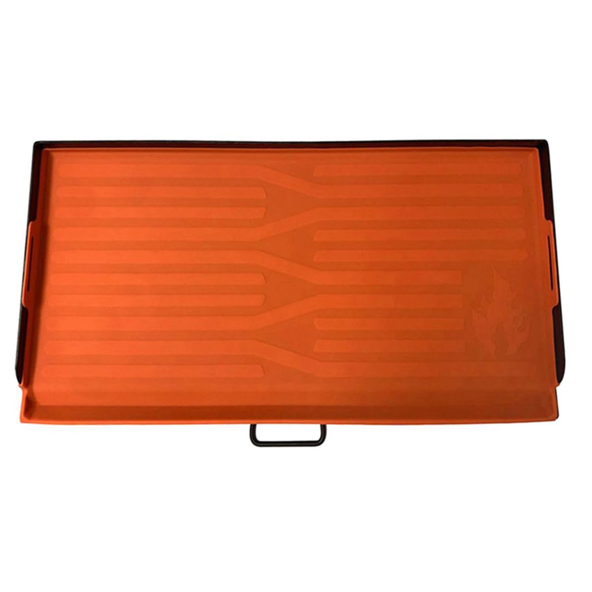 Silicone Griddle Mat Cover compatible with Camp Chef 2 Burners Fry Griddle Accessory- 32 Inch All-Encompassing Coverage Heavy Duty Food Grade Grill Buddy, All Season Grill Surface Protective