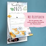 MEIN ZAUBERTOPF Familienplaner 2023 • Küchen-Kalender • mit 5 Spalten! • pro Monat 1 Rezept für Thermomix® • großes Format von 21 x 45 cm • ... ... ... Extra-Rezeptheft zum Herunterladen