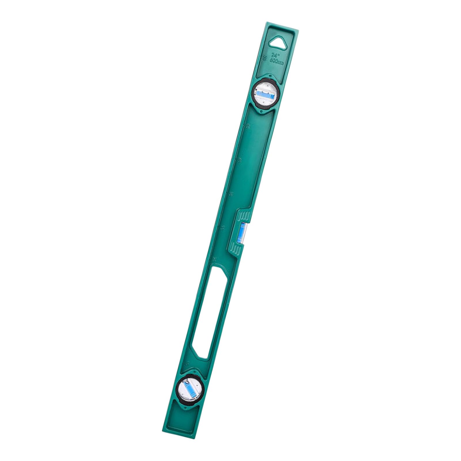 30/40 / 50 / 60cm Professional Aluminum Levels Gauge with Stable Base for Wall & Floor Tiling Bubble Levels Bubble Gauge for Construction