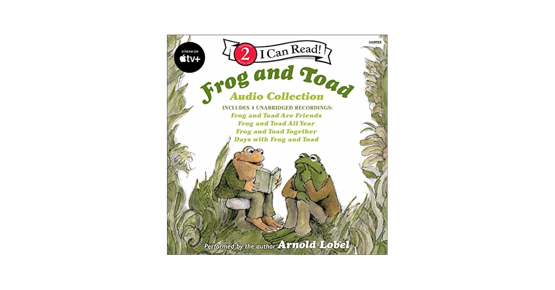 美品｜アーノルドローベル　I Can Read　Frog and Toad　CD Amazon.com: Frog and Toad Audio Collection (Audible Audio