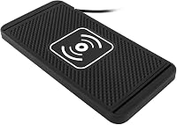 CENPEK 15W Autós Vezeték Nélküli Töltő, Nem Csúszó Töltőpad 40W Adapterrel 4