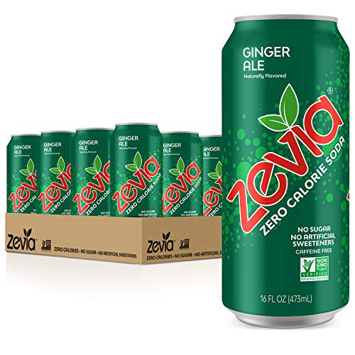 Zevia Zero Calorie Ginger Ale Naturally Sweetened Soda #TOP17