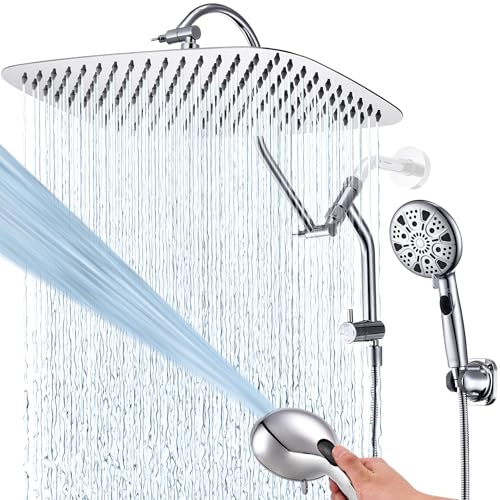 Cabezal de ducha 14 pulgadas G-Promise con brazo extensible