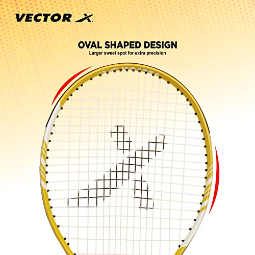 Image of Vector X VXT-520 Adult Recreational Tennis Rackets, Super Lightweight Tennis Racquets for Student,Training,Tennis and Beginners, Outdoor Games (21 inch, 3 /4 Cover)