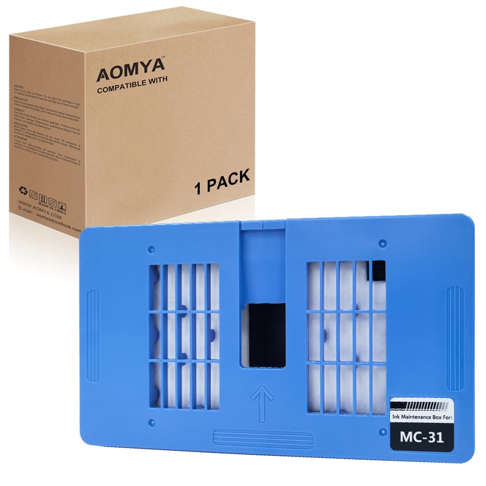 Aomya MC-31 - Cartuccia di manutenzione compatibile con stampanti Can imagePROGRAF TM-200/205/300/305 TM-5200/5205 TM-5300/5305 TA-20/30