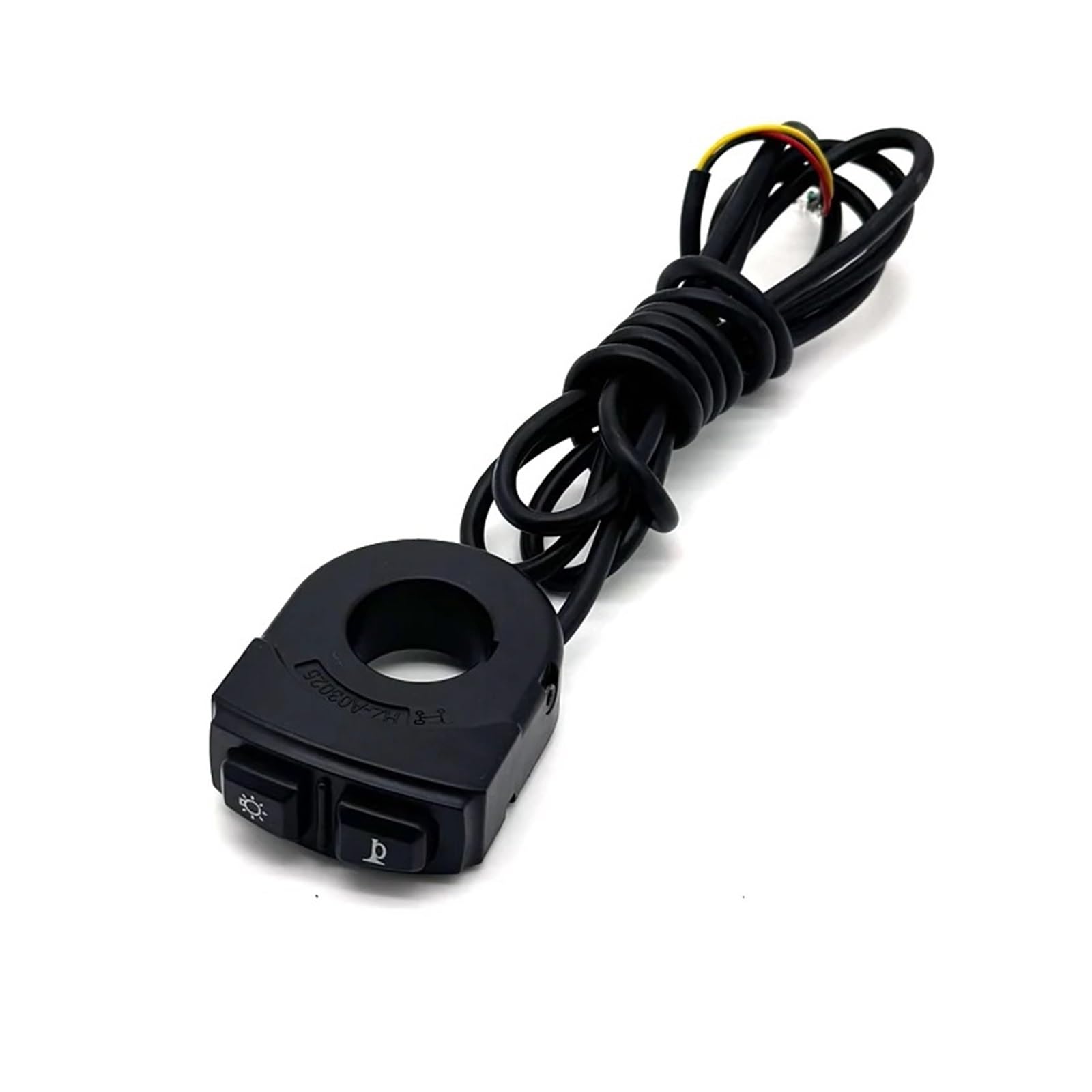 Bobine d'allumage 4 Fils pour Scooter, Phare de vélo électrique, Interrupteur étanche, klaxon pour vélo, vélo électrique, Moto, Bouton de Lampe