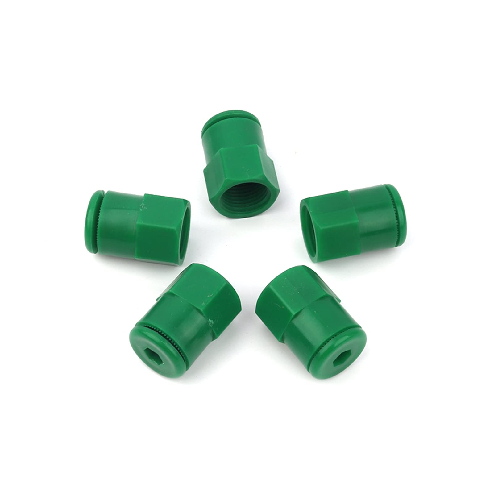 Parti di pipeline per irrigazione da giardino Ugelli centrifughi filo interno 1-100 1/2 pollici, ugelli di atomizzazione in plastica regolabili verdi, utilizzati for la micro-irrigazione del giardino