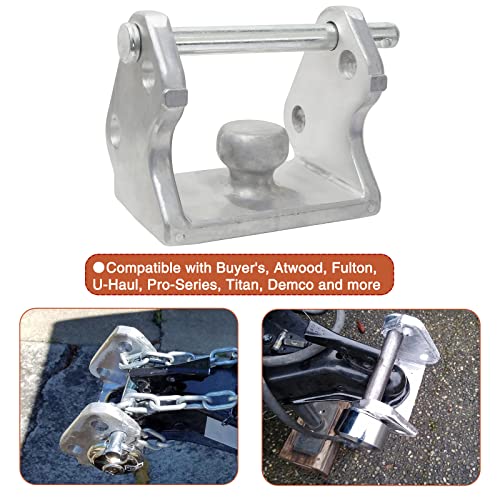 Antivanl TCL-A Trailer Hitch Lock, Trailer Lock With Pin, Aluminium Trailer Coupler Lock thumb #4