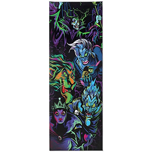 Toile murale Disney Villains grand format tableau deco salon