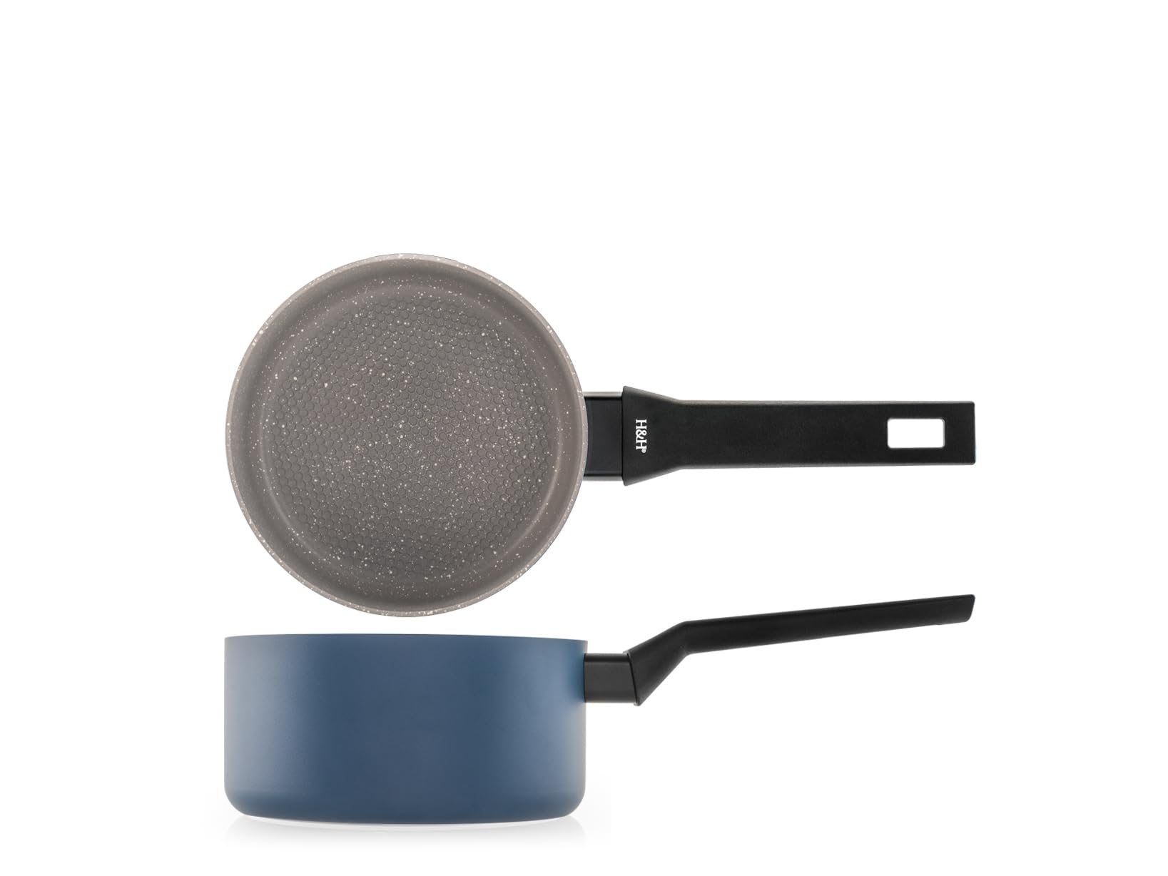 H&h Casserole A Handle Artic With Non-Stick Pfluon Cms. 16