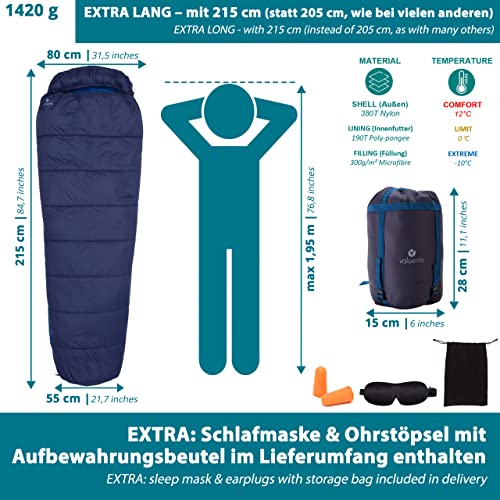 Valuents Sacco nanna per esterni, 215 cm