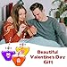 Zoketriton 12 Pcs Valentine's Day Heart Shaped Cups with Lids and Straws and Stickers Plastic Heart Drink Bottle Clear Drinking Cocktail Cups for Valentines Heart Beverage Drink Bottle Party Supplies
