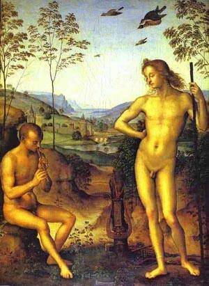 Peinture à l'huile de Pietro Perugino, le cadeau artistique idéal en format 8x10 pouces