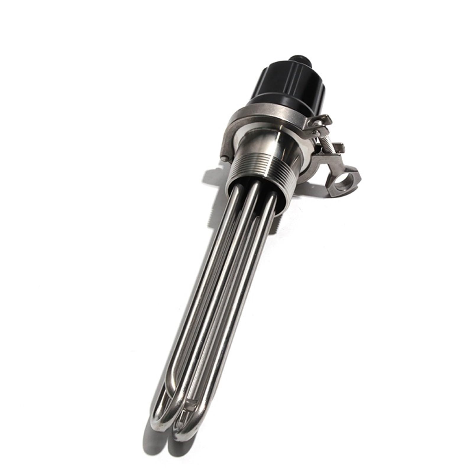 Bierbrau-Heizelement 2 Zoll OD63mm, Dreifachflansch, 220V/380V, 3/4, 5/6/9/12KW, Tauchdurchlauferhitzer SUS304 mit Zubehör, 1 Stück (380V 12KW 355mm)