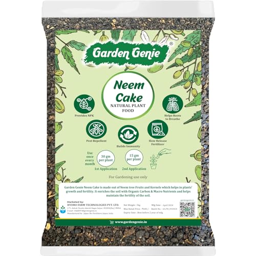 Garden Genie Neem Cake Powder/Neem Khali for Plants Home Garden - 5 Kg