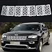 LSYBB Racing Grills Insert Mesh Vent Bezel Ring Outlet Estilo Exterior para...