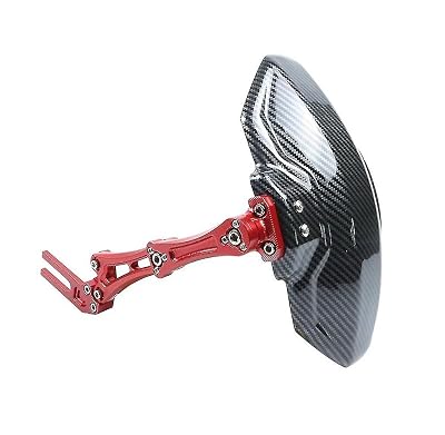Vagary Universal CNC Rear Mudguard Adjustable Mud Splash Guard for KTM, Yamaha, Suzuki, TVS, Bajaj, Kawasaki, BMW Motorr