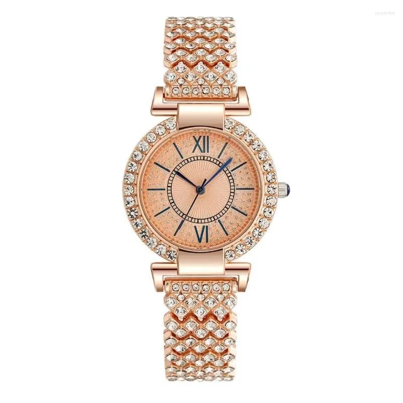 NIJAMRUT Premium Elegant Stone Studded Rose Gold Dail Stainless Steel Bracelet Watch for Women/Girls/Ladies Analog Watch - for Women (Rosegold Blue) (B0D3VGBM2W) Amazon Price History, Amazon Price Tracker