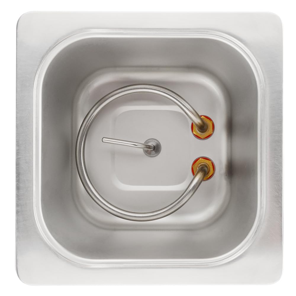 stonylab Digital Baño de Agua Laboratorio, 3 Litros Digital Water Bath Baño de Agua Termostático de uso General con Pantalla Digital y Tapa Protectora, 300W 220V, 50/60Hz