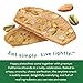 Nonni's THINaddictives Almond Thin Cookies, Pistachio Almond Biscotti, Sweet Crunchy & Chewy, Individually Wrapped, Kosher Snack, Perfect with Coffee, 4.4 oz (6 pack of 3 crisps each)