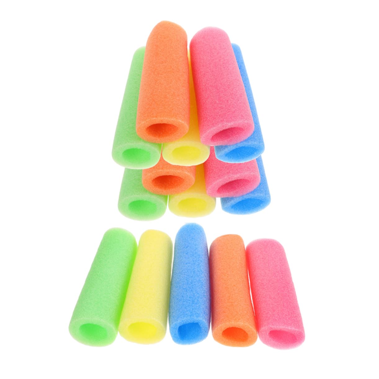 Milisten 15pcs Trampoline Spring Covers: Trampoline Replacement Safety Covers Protective Tubing for Indoor and Outdoor Jumping Bed Accessories