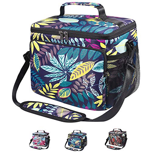 Leakproof Reusable Insulated Cooler Lunch Bag for Women Men Office Work Picnic Hiking