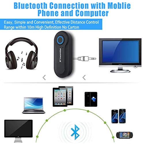 Bluetooth-zender, Bluetooth 5.0-zender, draadloze draagbare audioadapter voor 3,5 mm audioapparaten en RCA-verbindingen… - Image 6