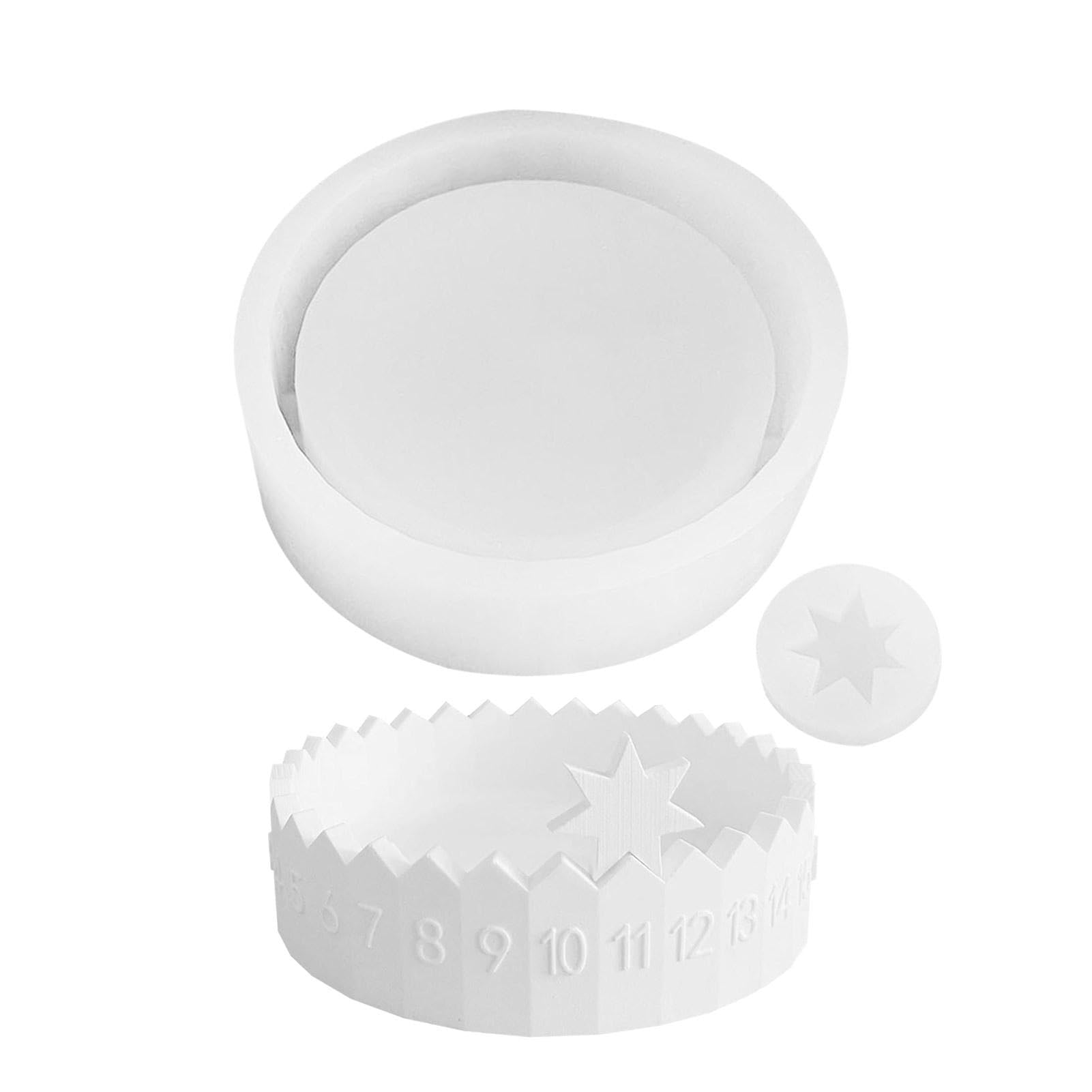 Moule de Noël en silicone anti-adhésif pour réussir vos bougeoirs DIY
