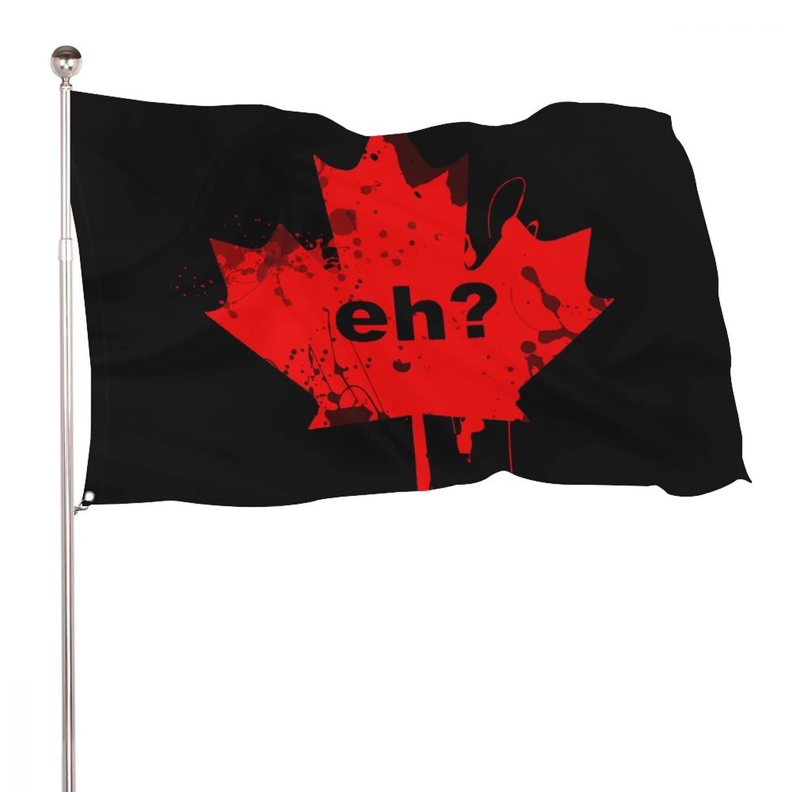 Canada Eh Garden Flags Funny Yard Flag Banner Flags Outside Decoration 24x35 in