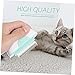 JOINPAYA Pet Grooming Brush Mint Hair Comb with Massage Function Lightweight Non Slip Handle for Removing Loose Hair Tangles and Dander Gentle Grooming Tool for Long and Haired Cats