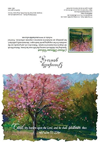 Gracefully Yours Blessed Mourning Sympathy Greeting Cards Featuring Marian Hirsch, 12, 4 Designs/3 Each With Scripture Message #TOP7