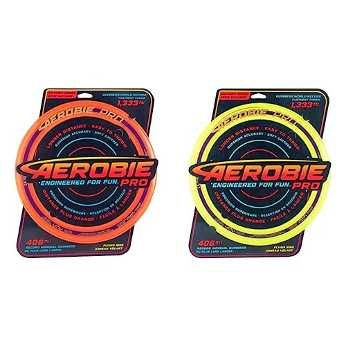 Unique Bargains Disque Volant 9 Pouces pour Entraînement en Extérieur, Rouge 2 Pack